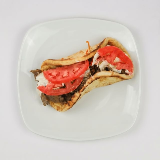 Gyro Sandwich.