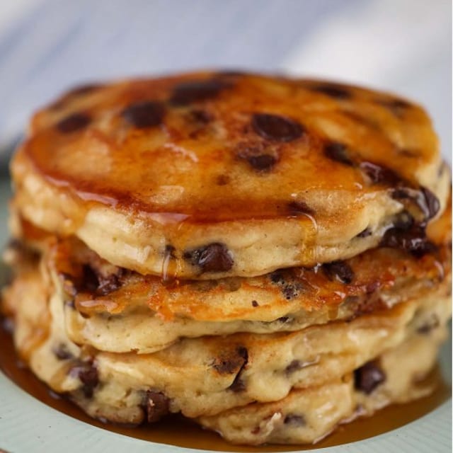 Chocolate Chip Pancakes.