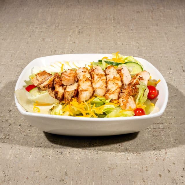 Chicken Strip Salad.